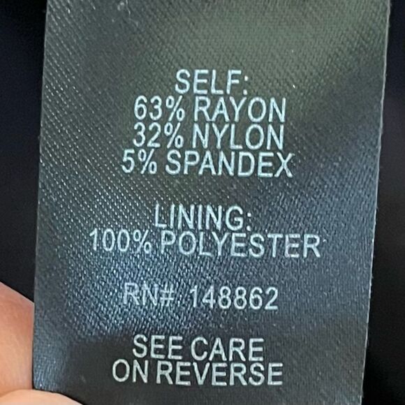 Torrid Black Sleeveless Ponte Knit Self Tie Jumpsuit 2X - Picture 6 of 7